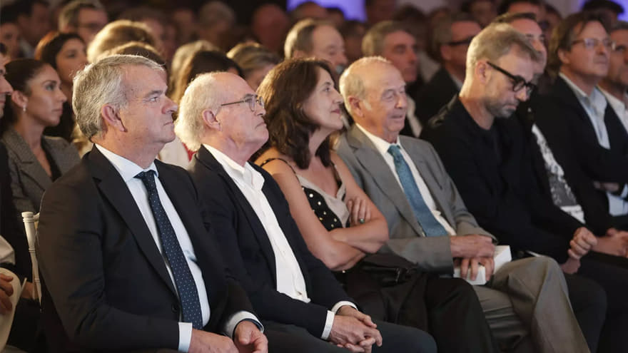 Fernando Canós, Diego Colón, Marisa Goñi, Jaume Bibiloni y Biel Huguet. / MANU MIELNIEZUK